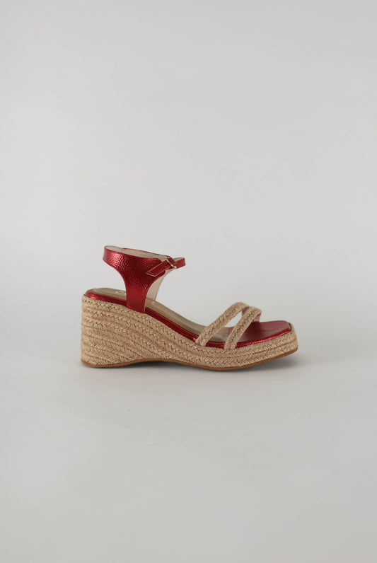 STAND SANDALS ROJO